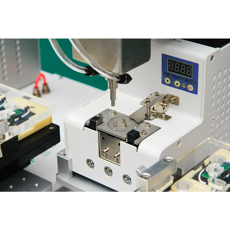 Machine de fixation à vis à Double Station, Machine de serrage automatique des vis pour l'électronique 3C