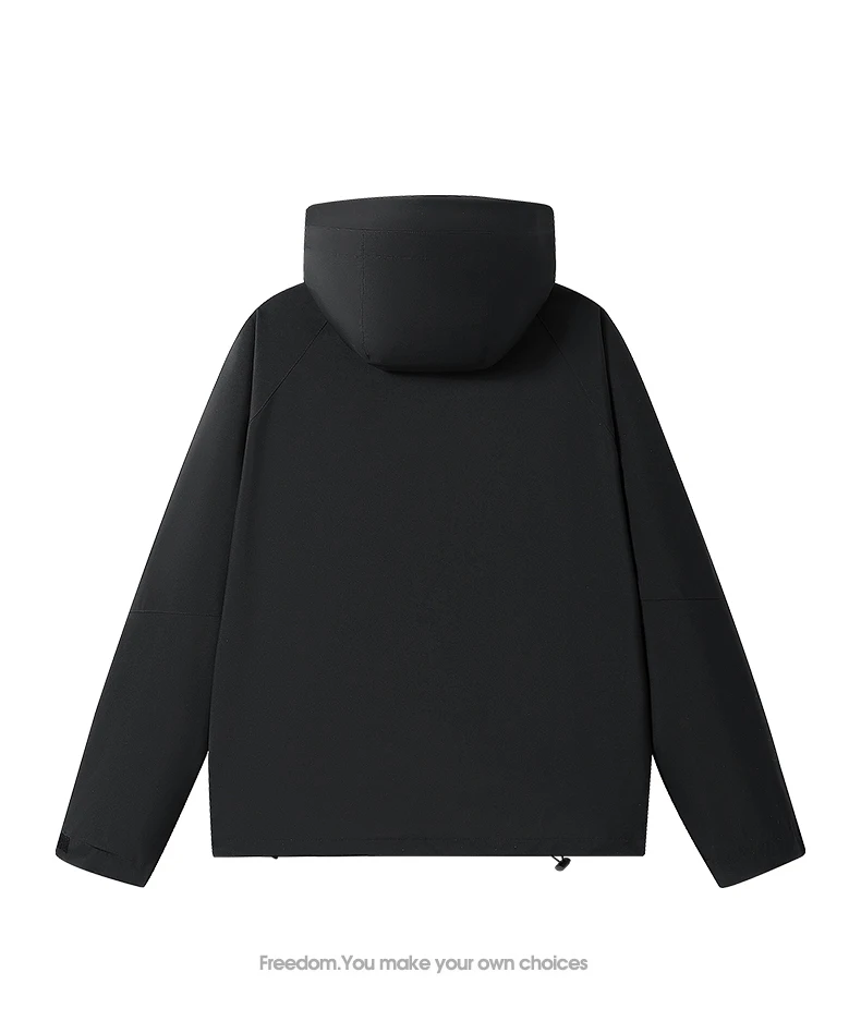 CHRLCK Wasserdichte Wanderjacken für Herren, Frühling/Herbst, winddichte Camping-Windjacke, Damen-Angel-, Trekking- und Laufjacke, Unisex – Detail 13