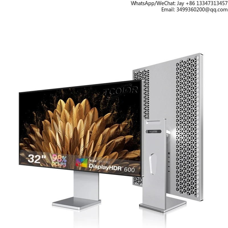 

32Inch 4K Nano IPS Studio Display Aluminum Alloy Monitor Retina Screen Xdr Display For Photography Editing Graphic Design