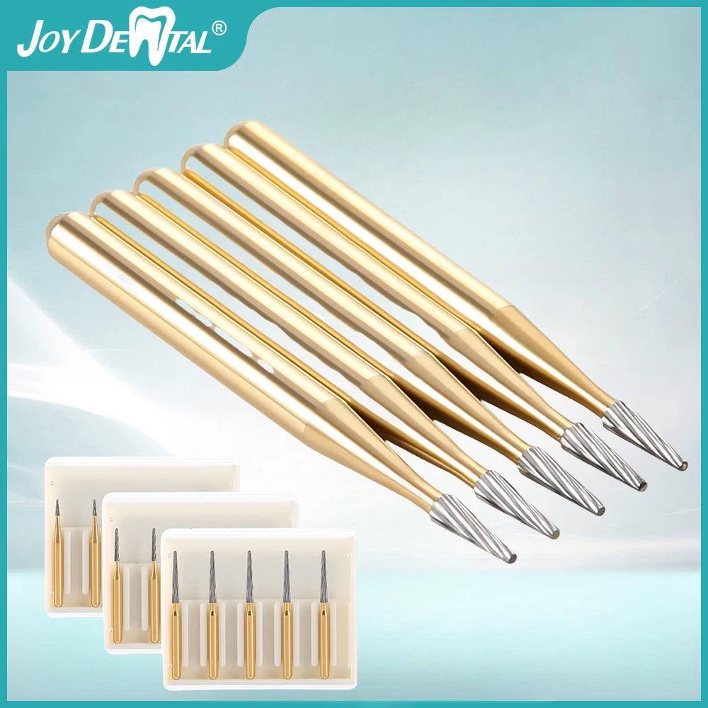 5Pcs Dental Burs Tu…