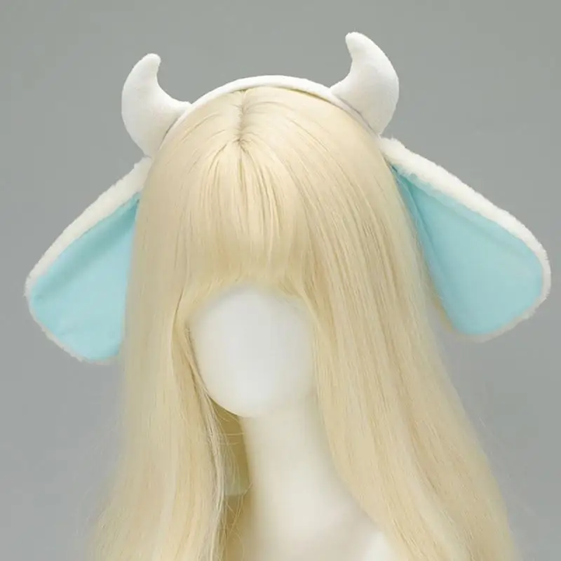 

Plush Lamb Horn Ears Hair Accessory Themed Parties Role Play Event