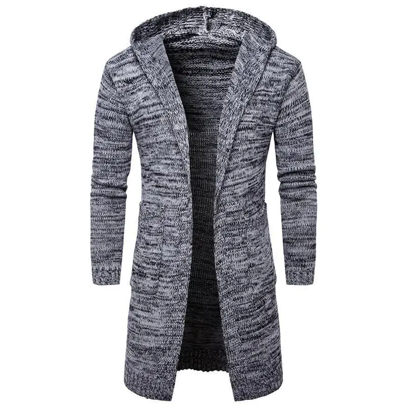 2026 New Fashion American European Men’s Solid Color Casual Trendy Thicken Long Sleeve Loose Knitted Sweater Coat Male Clothes 3 2026 New Fashion American European Men's Solid Color Casual Trendy Thicken Long Sleeve Loose Knitted Sweater Coat Male Clothes 3