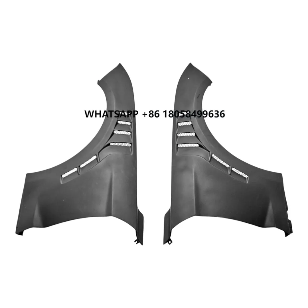 

AC Style Carbon Fiber FRP Flared Fender Vent for Ford Mustang GT Ecoboost Auto Parts 2015-2023 New Condition Tow Hook Cut-Outs