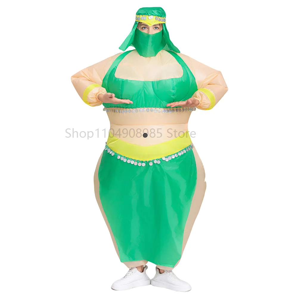 الكبار نفخ للجنسين مضحك راقصة تأثيري كامل الجسم الهواء تفجير هالوين كرنفال أزياء مسرحية الحفلات #2