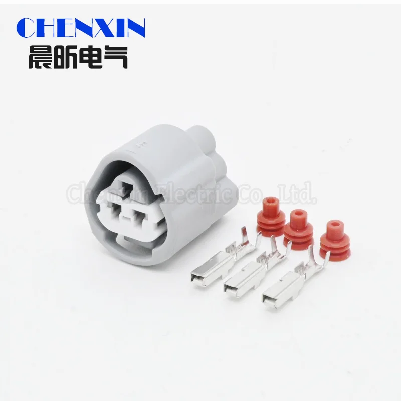 3 Pin Female 2.2 mm Waterproof Automobile Connector Housing 6189-0486 Female Water Temperature Sensor Plug