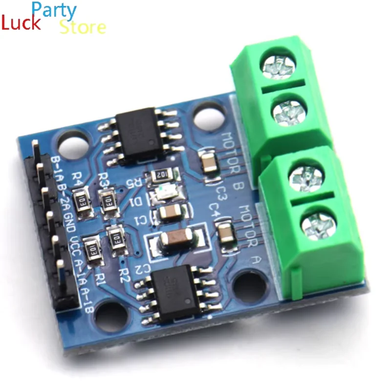 Плата драйвера двигателя постоянного тока L9110S/шагового двигателя, драйвер двигателя с H-мостом