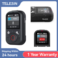 NEW TELESIN Bluetooth Remote Control T13 Waterproof With WristStrap For GoPro Hero 13 12 11 10 9 8 Max Action Camera Accessories