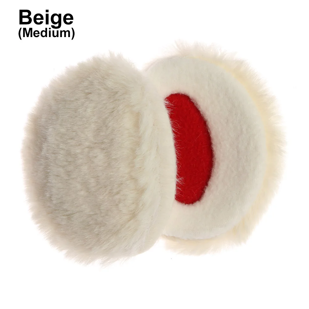 Soft Warm Winter Thick Fluffy Fleece Ear Cover Ear Warmers Bandless Ear Muffs
