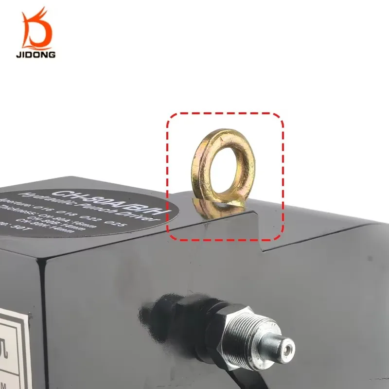 

Portable CH-80H 50T Manual Double Circuit Hydraulic Punching Machine For Angle/Channel Manual Hydraulic Cylinders