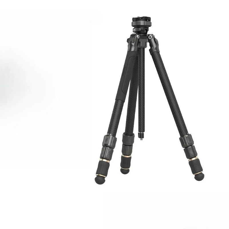 

Carbon fiber tripod professional photography quick rotation lifting hydraulic damping gimbal tripod