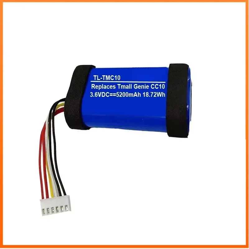 3.6V 5200mAh TL-TMC10 Li-Ion Battery for Tmall Genie CC CC10 CC8 CC7H Smart Speaker Batteries B0697-LF Accessories