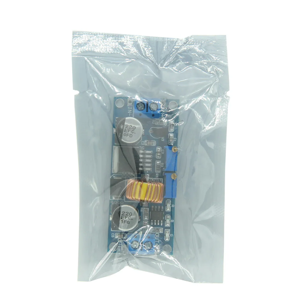 High Efficiency! CC/CV 5A Lithium Charger Board XL4015 Adjustable 6-38V To 1.25-36V DC Step Down Power Supply Buck Module
