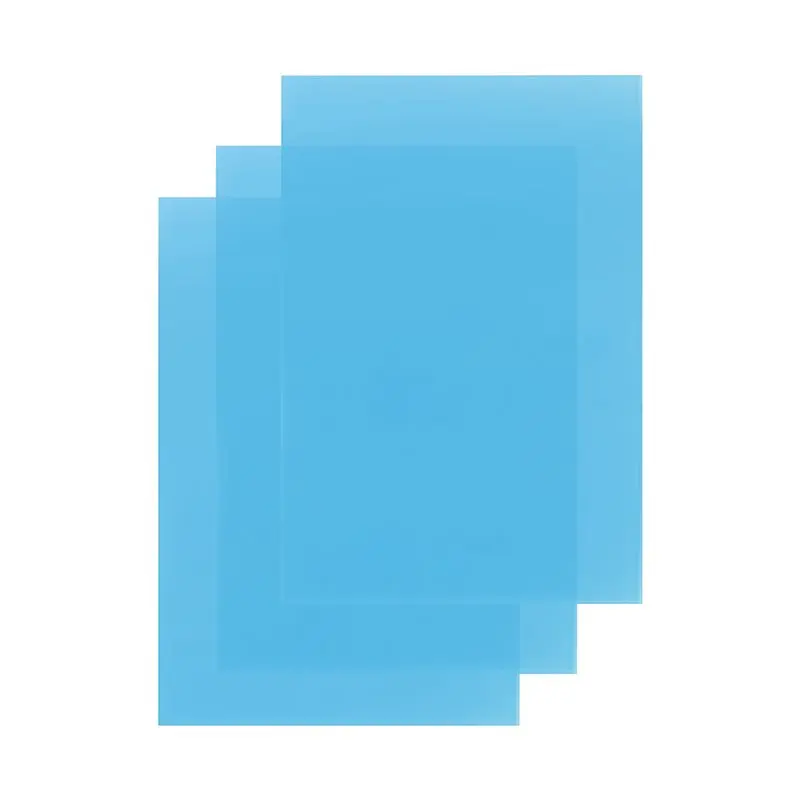 Plaque acrylique translucide colorée irisée, plaque acrylique pour découpe laser, 8 x 12 pouces (lot de 3, épaisseur 2,6 mm) - AT35