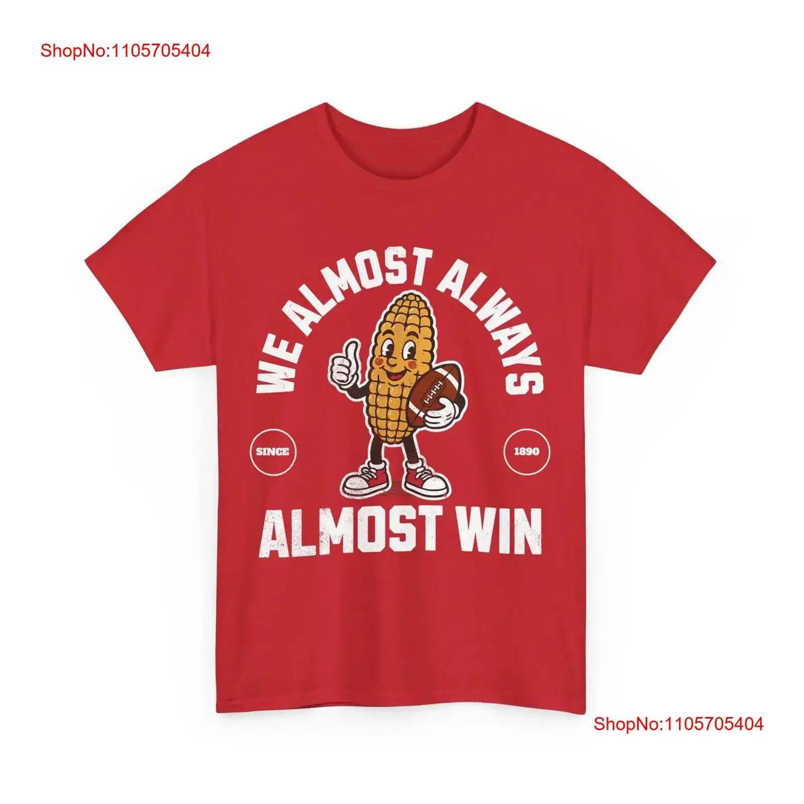 We Almost Always Win T Shirt long or short sleeves vintage Washed fashion Breathable Casual streetwear Stretched Soft Unisex