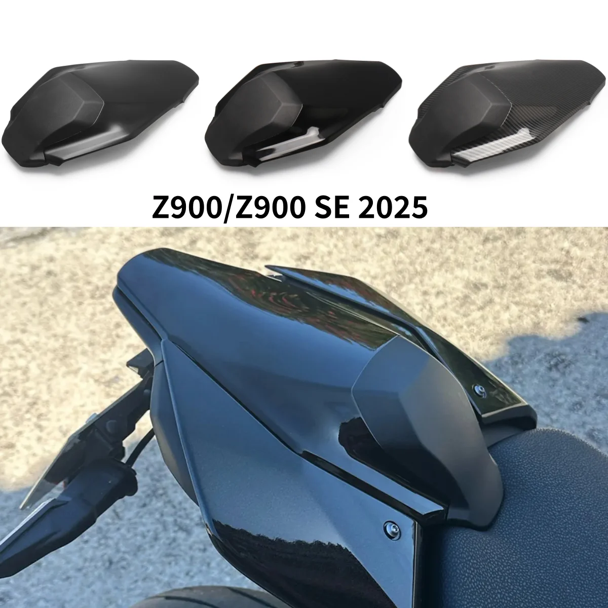 

Новая задняя накладка на сиденье для мотоцикла Kawasaki Z900 Z 900 Z900 SE 2025 2026, обтекатель, задняя часть сиденья, накладка на заднее сиденье