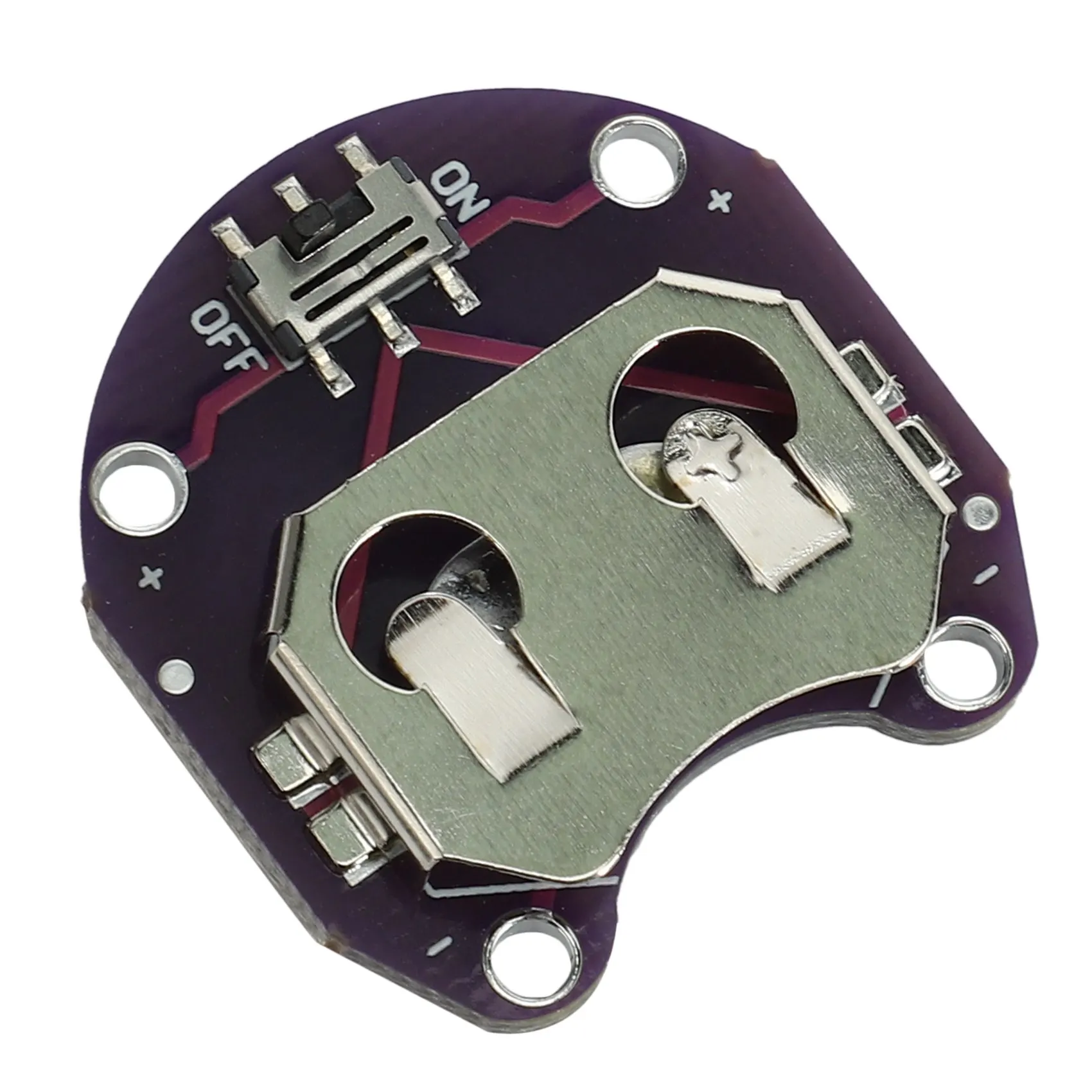 Coin Cell Battery Holder CR2032 Battery Mount Module for