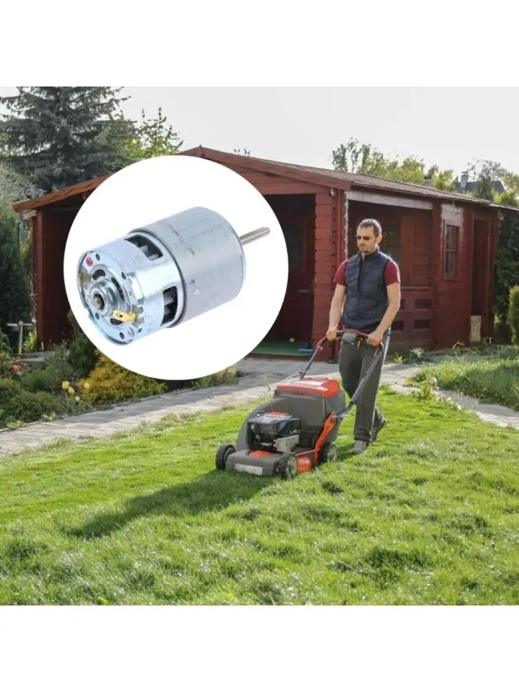  Universals 755 21V Grass Cutter Motor 5mm Shaft Electric Lawn Mower Motor Power Tool Accessory for Lawn Mower Enduring