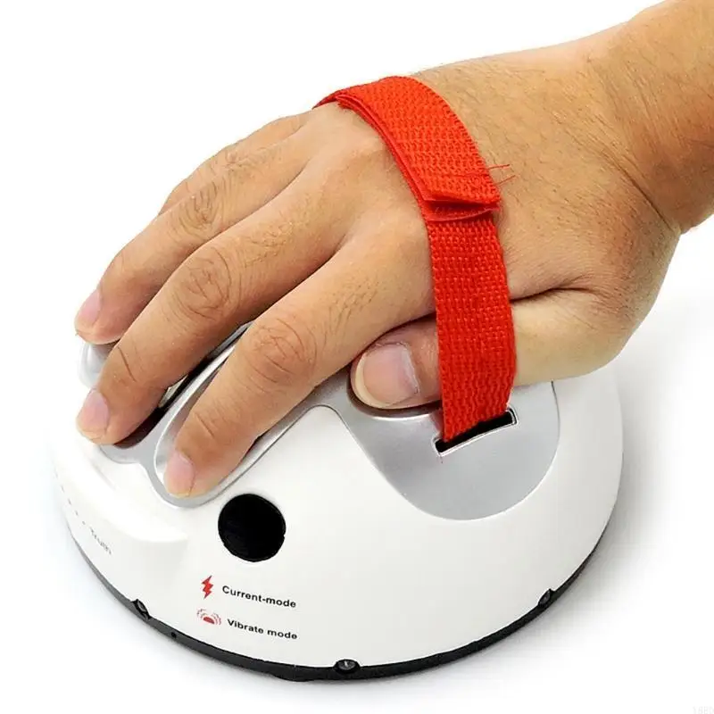 Y88D Dispositif test polygraphique réglable drôle Tricky, Micro Electric Shock pour jeu fête mention