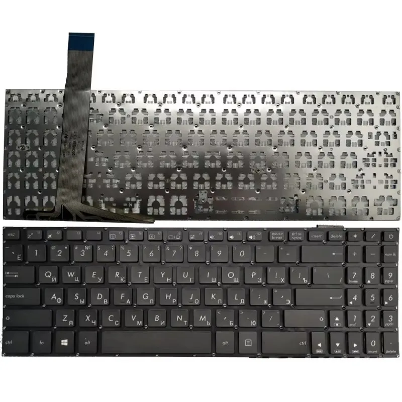 Keyboard for Asus X570 X570U X570UD X570Z X570ZD X570D X570DD YX570 YX570UD YX570ZD FX570 FX570UD US/Russian/Spanish Layout