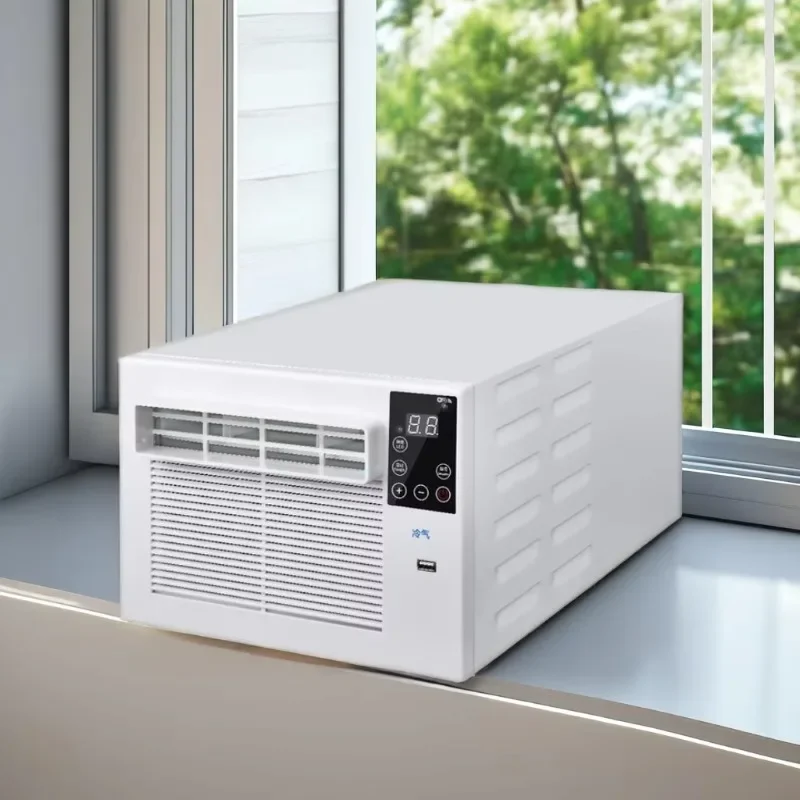 Portable air conditioner High quality R290 refrigerant Vacuum gas AC quick cooling Mini window air conditioner