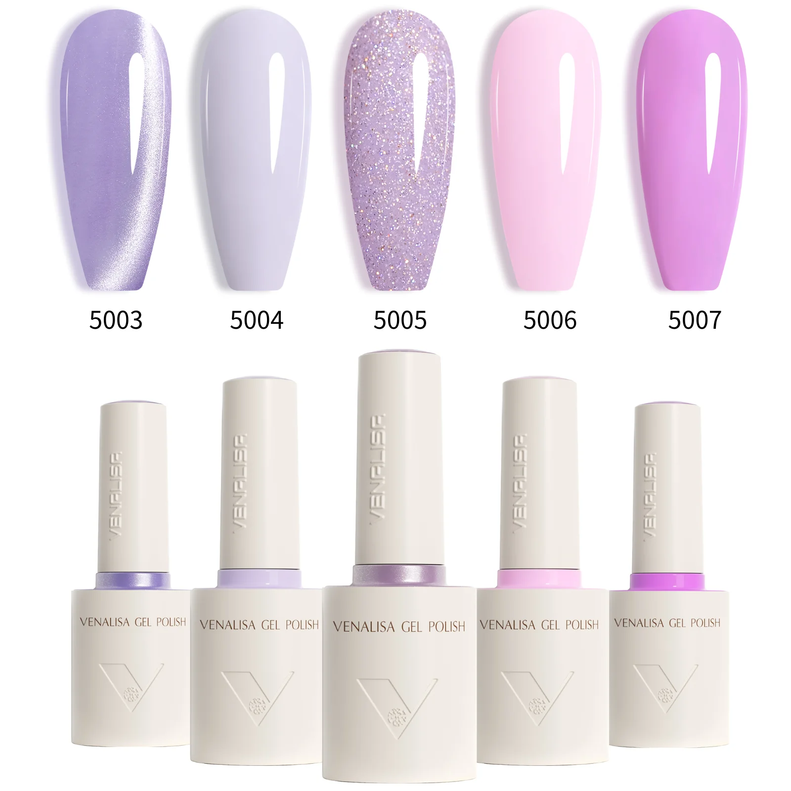 2/3/5pcs * 10ml Venalisa Nagelgel Polish HEMA/TPO GRATIS Ultra Jelly Kleur Semi transparant Zomer Kleur Losweken UV/LED Glanzende Gel