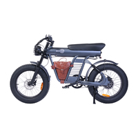BEZIOR XF006 Electric Bike 1200W Urban road Motor E-Bike 48V 23.2Ah Battery 20*4.0-inch Fat Tires City Electric Bicycle
