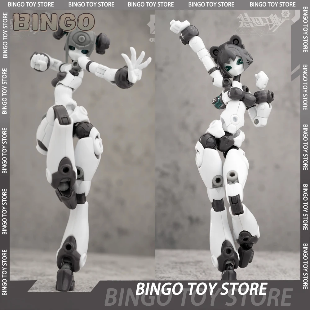 

New Quankai Studio Mobile Suit Girl Qk-St-002 Gene Interferon Figure Assembly Model Kit Collection Decoration Toys Gifts