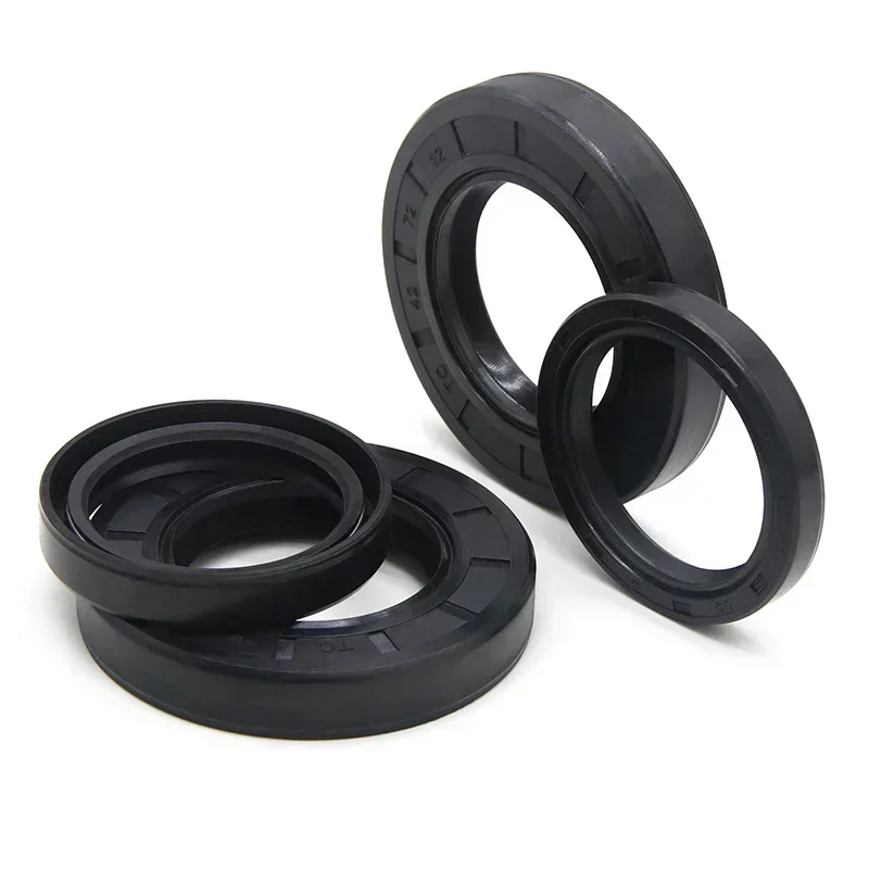 1pcs NBR Oil Seal ID 42mm TC42*55/56/58/60/62/65/68/70/72/75/80*5/7/8/9/10/12mm Nitrile Rubber Shaft Double Lip Oil Seals Gasket