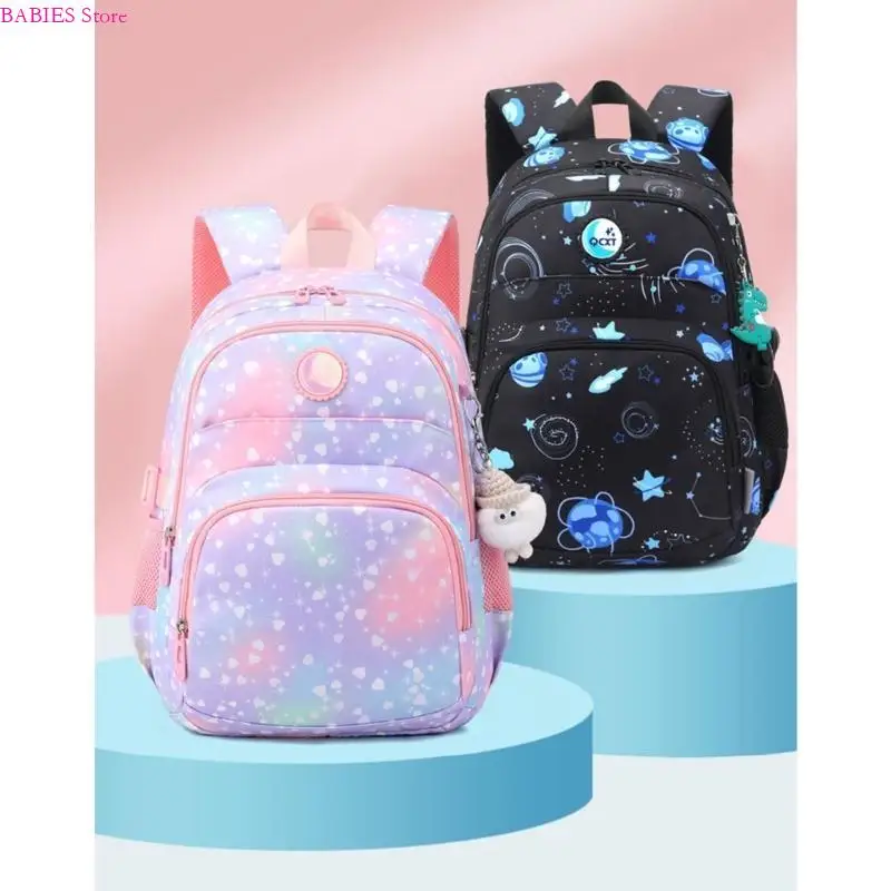 

C9GB Cartoon Printed Backpack Laptop Travel School Bag Bookbag for Children Student