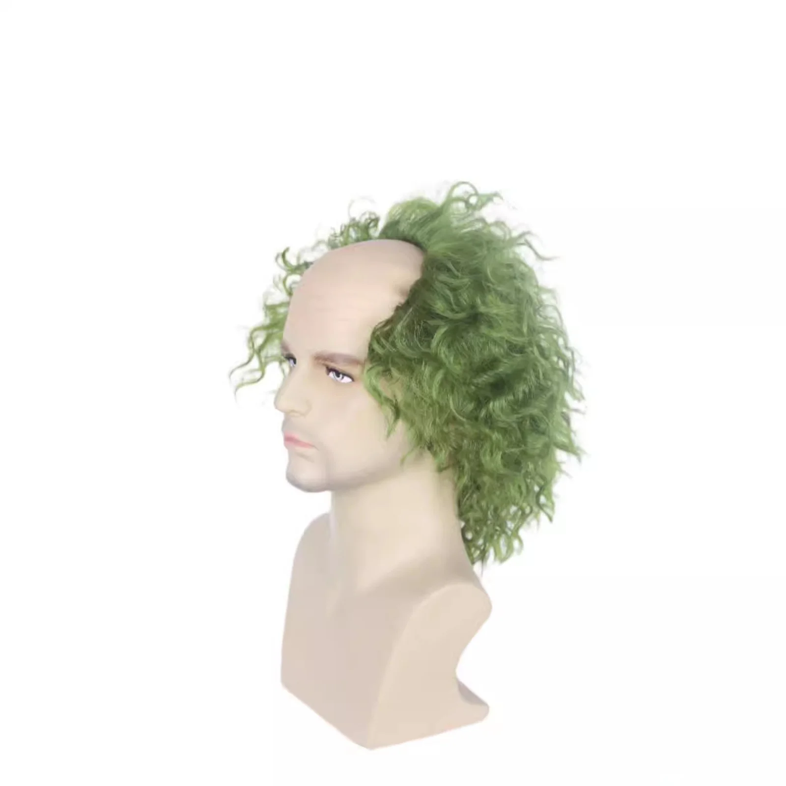 Perruques de Cosplay de Michael Keaton pour Homme et Femme, Accessoires de Costume de Vieil Homme, Punk, Drôle, pour Halloween