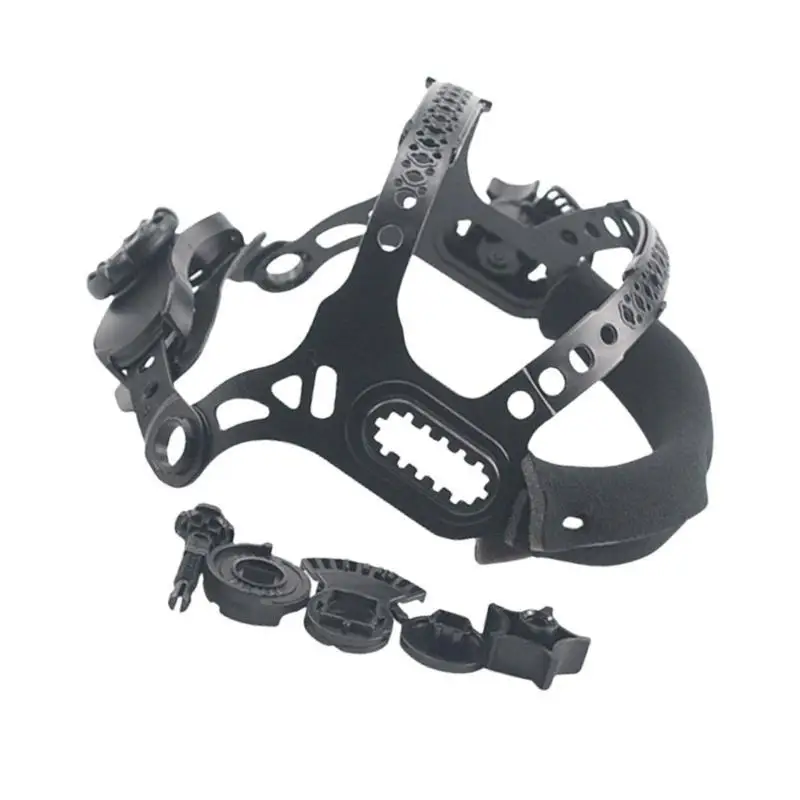 652F خوذات اللحام استبدال غطاء الرأس عقال قابل للتعديل ومريح مع حشوة إسفنجية سميكة لعمال المعادن #5