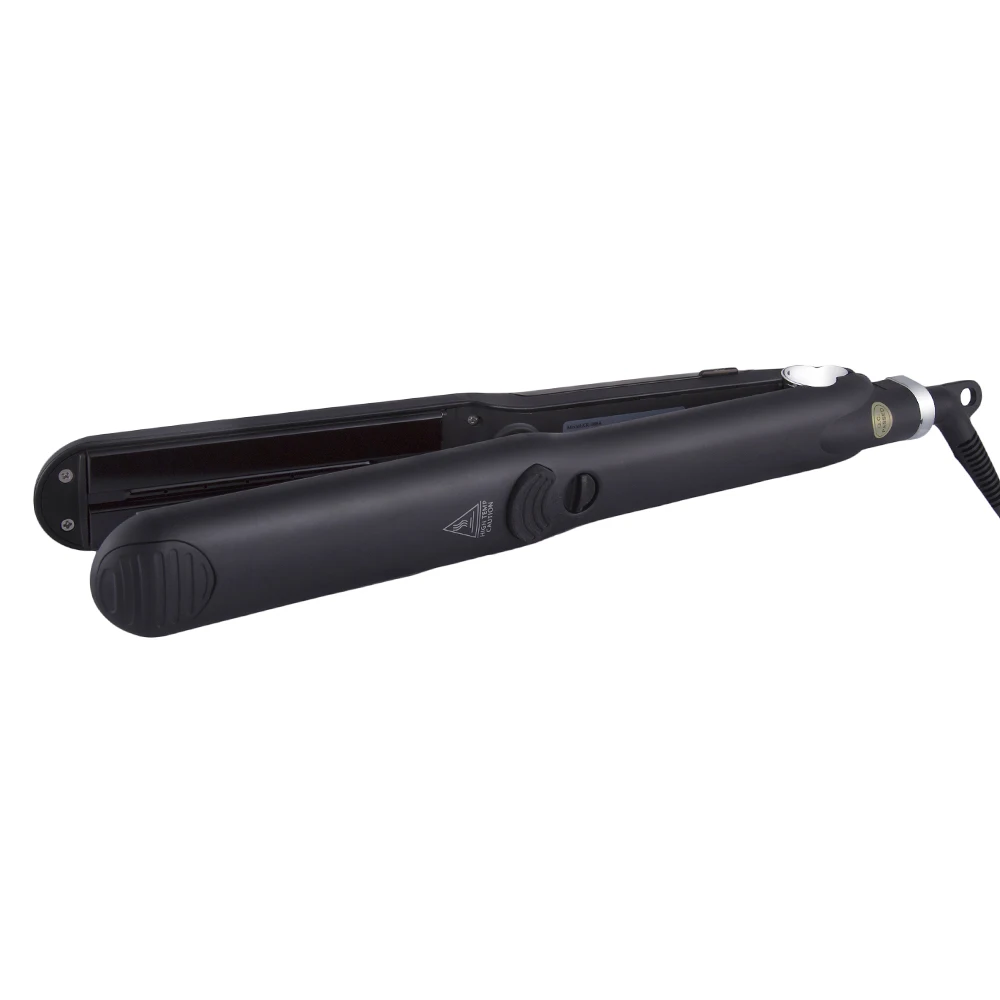 

Hair Steam Straightener Ceramic Steam Flat Iron Vapor Plate Wet Dry Hair Iron Styler Hairdressing Tool