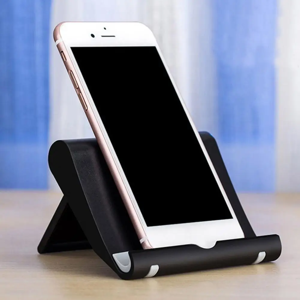 Tablet Phone Holder Support Rack Convenient Foldable Adjustable Phone Desk Stand Holder for Desktop Bed Office