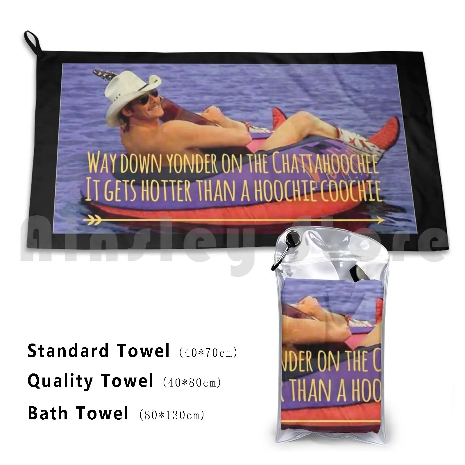 Alan Jackson Custom Towel Bath Towel Alan Jackson Country Western Cowboy 80s 90s Country Music Rodeo Texas