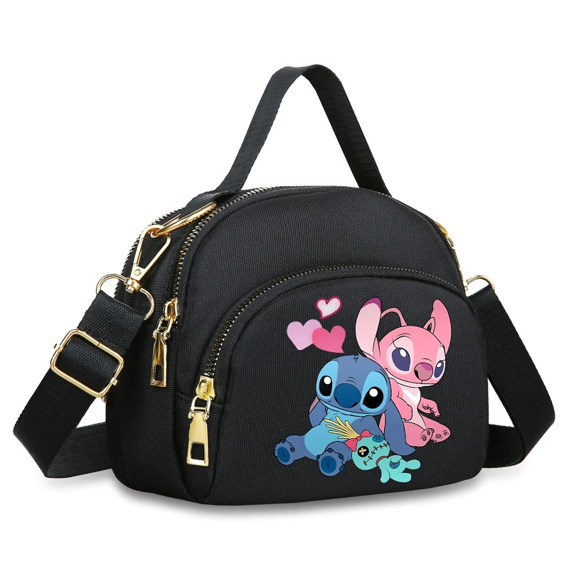 New Cute Stitch Crossbody Bags for Women Kawaii Disney Cartoon Printed Bag Y2K Women Handbags Girls Shoulder Bag Birthday Gifts