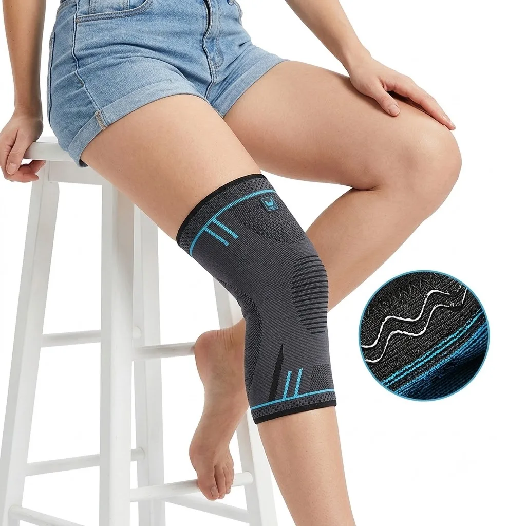 Outdoor Sports Knee Pads Summer Thin Men's and Women's Basketball, Running, Hiking and Other Daily Sports Knee Covers