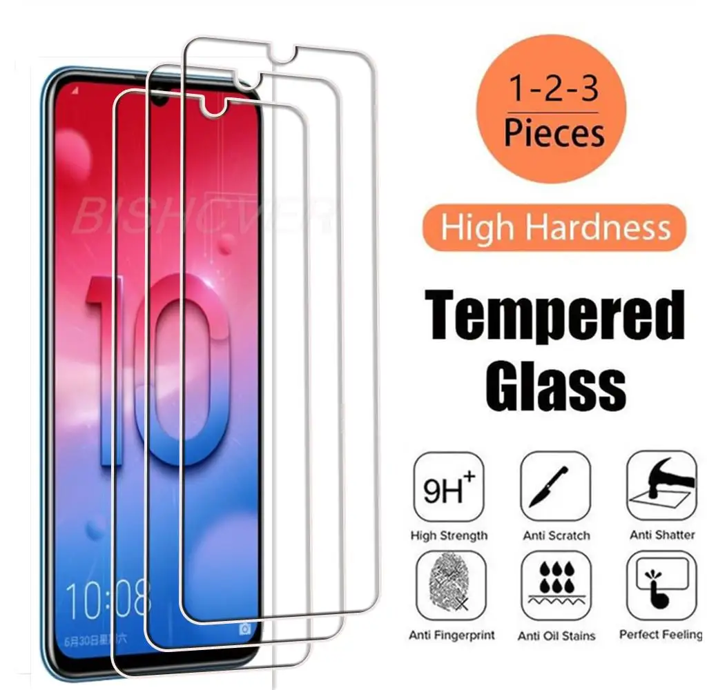 Tempered Glass FOR Honor 10 Lite 6.21" Honor10Lite HRY-LX1, HRY-LX2 HRY-LX1MEB Screen Protective Protector Phone Cover Film