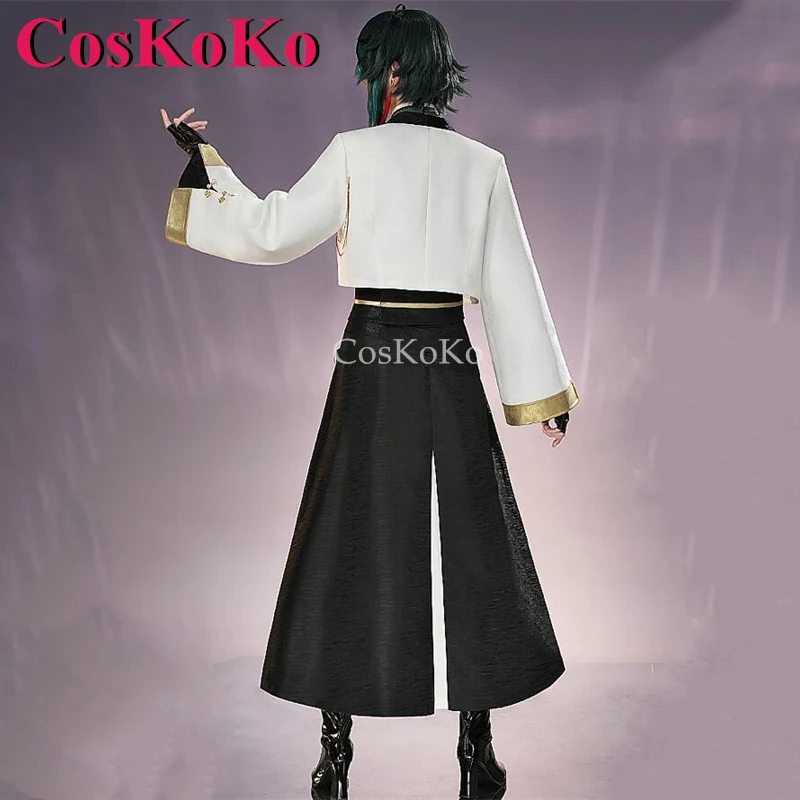 CosKoKo Xiao Cosplay Game Genshin Impact Costume ChengYing Skin Gorgeous Ancient Costume Halloween Party Role Play Clothing S-XL