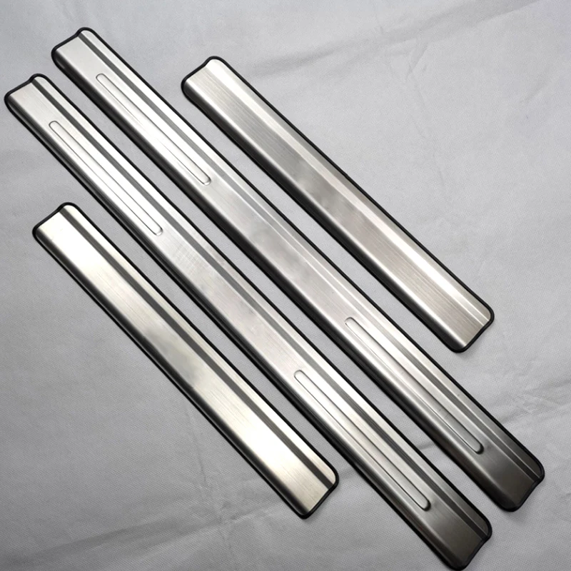 For VOLKSWAGEN Passat CC VW CC Door Sill Scuff Plate Cover Strip Stainless Steel Threshold Kick Pedal Trim Guard Car Accessories