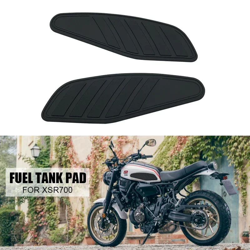 

2023 Non-slip Fuel Gas Tank Pad Stickers Side Knee Grip Protector Decals Cover Fit For Yamaha XSR700 XSR 700 2022 Motorcycle