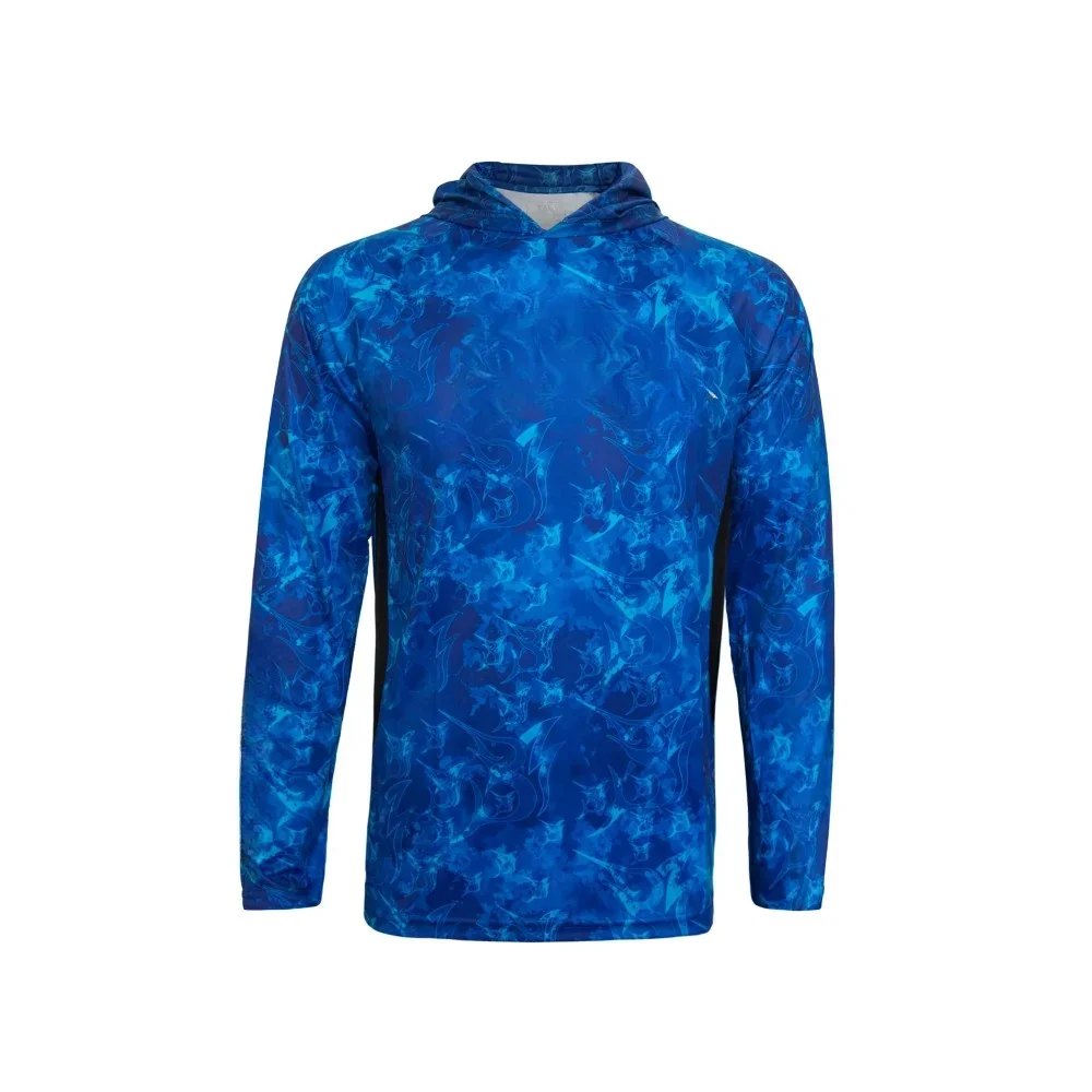 

New Men's Fishing Long Sleeve Hoodies Shirts Jersey For Fishing Quick Dry Fishing Clothing