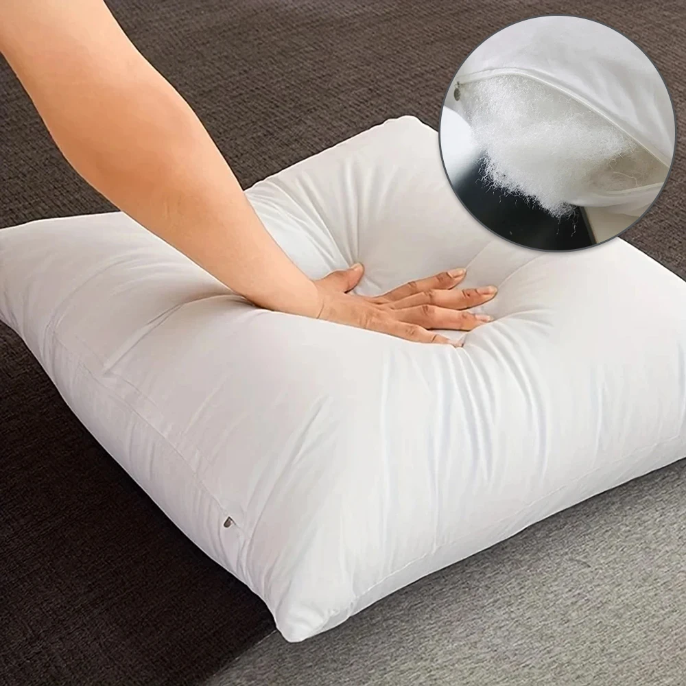 

Home Cushion Inner Filling Cotton-padded Pillow Core Hotel Square Cushion Core Pillow Inserts for Sofa Car Seat Throw Pillows