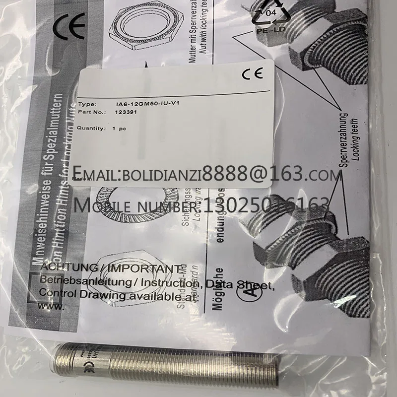 brand new sensor IA18ASF05POM1 IA18ASF05POM1HT-K IA18DSF08DO1647-1 IA12ASF04DOM1 IA18ASN08POM1 IA08BLF15PO-5M PNProximity switch