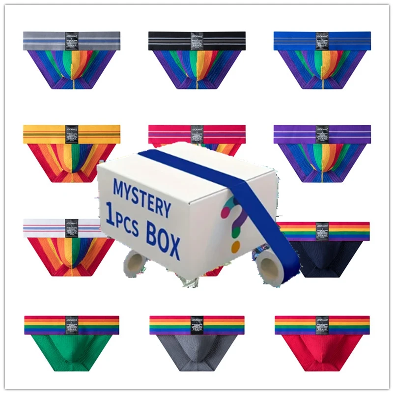 1PCS Funny Blind Box Men\'s Underwear Briefs Underpants Men Brief Sexy Men Tanga Slip Homme Bikini Slip for Men Male Gift