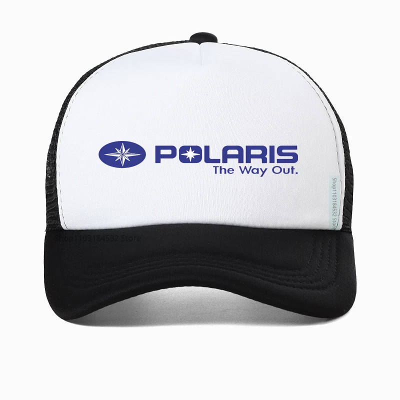 

Polaris Logo Cap Fashion Casual Baseball Caps Adjustable Hat Summer Unisex Baseball Hats Unisex Mesh breathable Trucker Hats