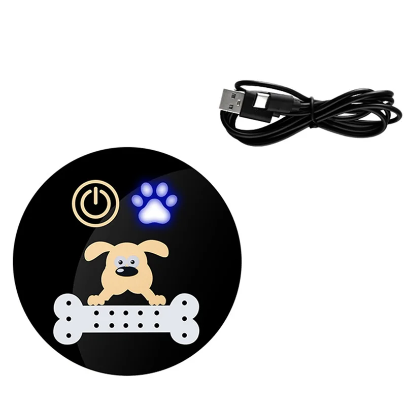 ABGG-fuente de alimentación Dual, desodorante electrónico pequeño para mascotas, sin consumibles, Chip desodorizante incorporado, modo USB/batería seca