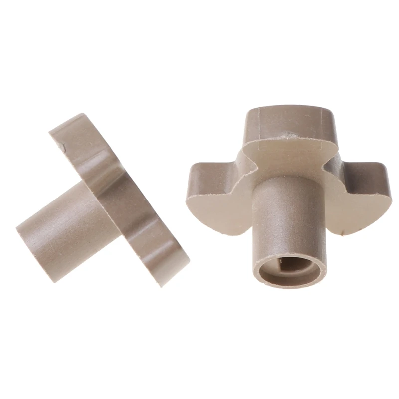 Plato giratorio para horno microondas, 2 piezas, 14mm, guía de rodillo, soporte, acoplador, bandeja, eje