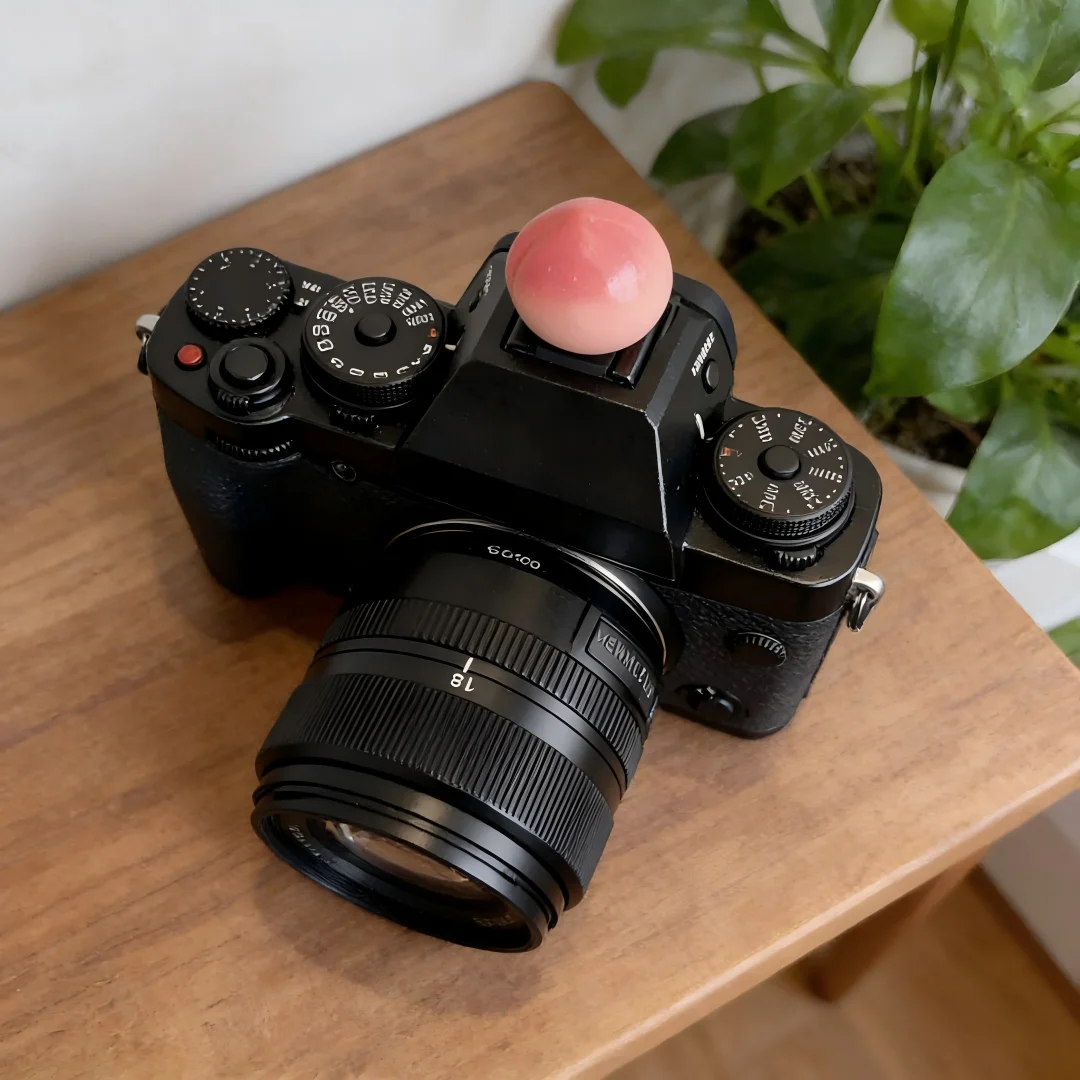 Cute Peach Series Hot Shoe Cover for Leica Q2 Fuji X100V X-T5 Sony ZV-1 Canon EOS R5 Nikon Z5 Camera Accessories view 5