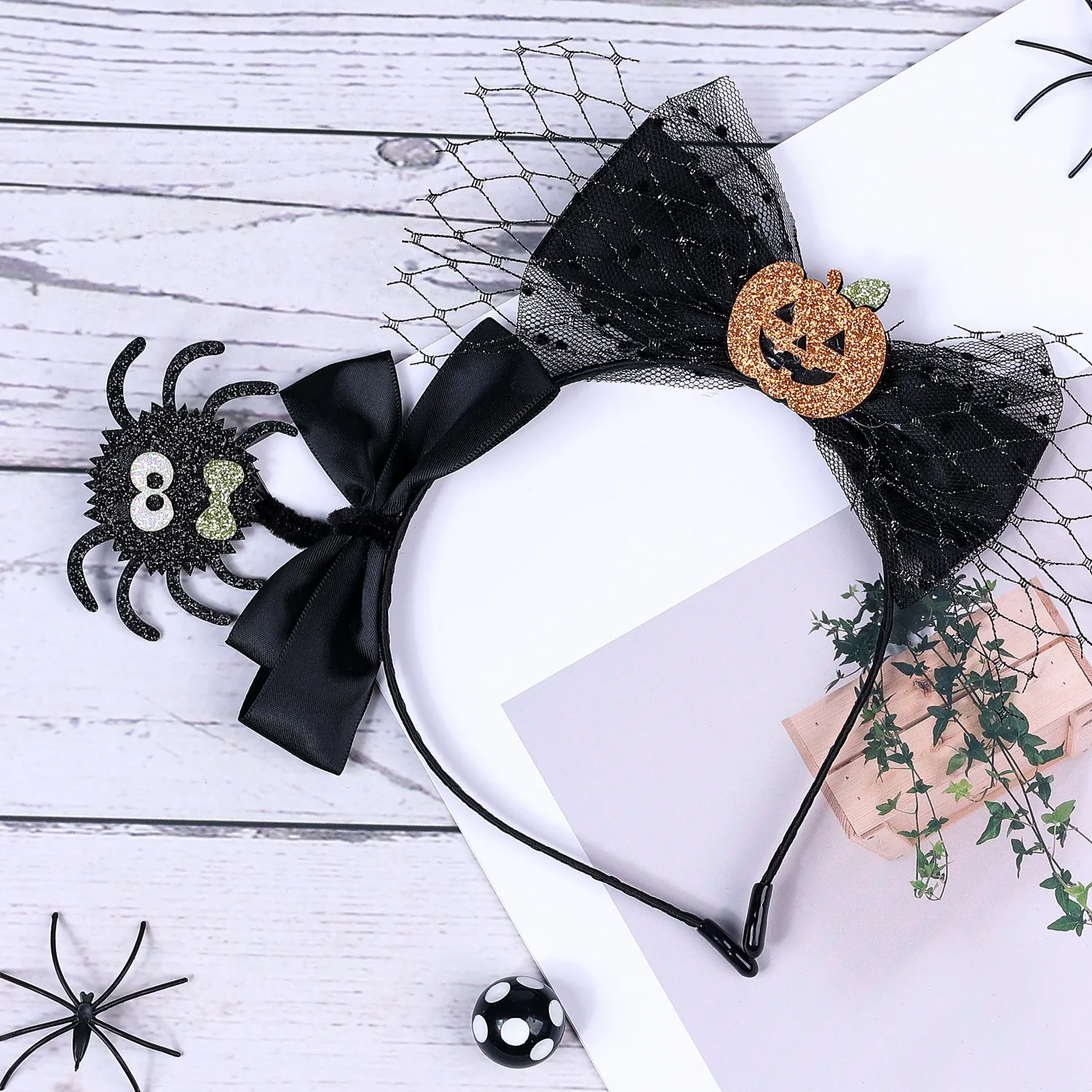 Halloween Hair Accessories for Girls Pumpkins Demons Funny Hairbands Adult Children\'s Costumes Props Children\'s Supplies