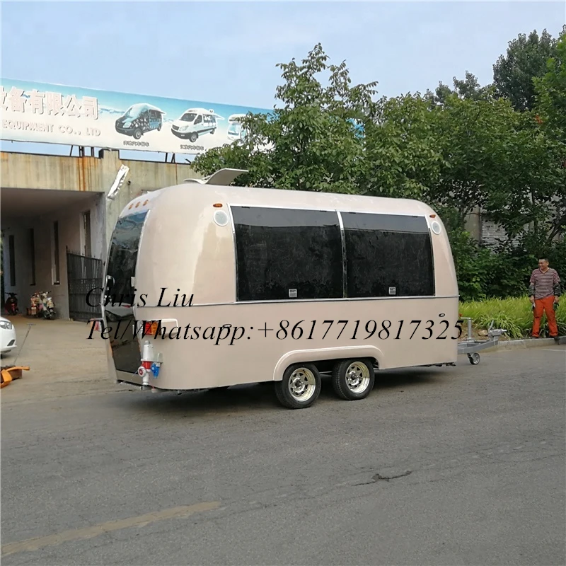 China fastfoodtruck mobiele foodtrailer foodtruck ijs mobiele foodtrailer